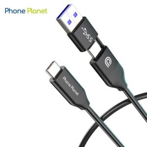 (PP-014) Type-C to Type-C and USB-A